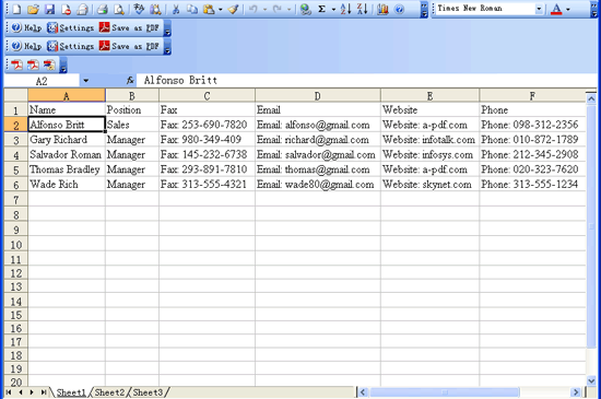 a-pdf data extract new excel